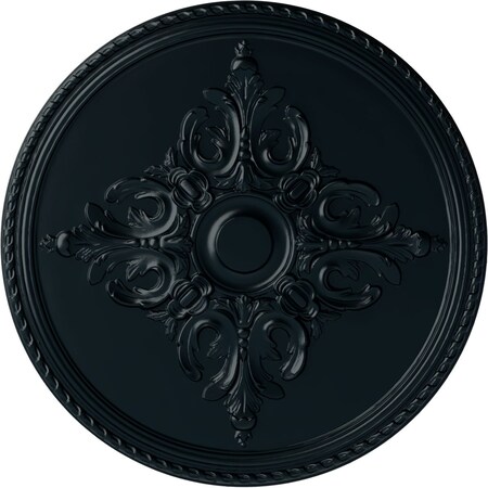 Milton Ceiling Medallion (Fits Canopies Up To 7 7/8), Hand-Painted Night Shade, 40 5/8OD X 1 3/4P